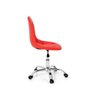 Cadeira Office Eiffel Botonê Base Giratória - Vermelha - 3