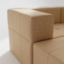 Ver imagem 4 de Sofá Modular King 5 Lugares Reclinável 255cm Bege Linho