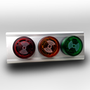 Ver imagem 3 de Sinalizador Audiovisual Cigarra Painel 22mm Buzzer Âmbar 24V