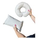 Ver imagem 1 de Kit Almofadas 2/5 Corino Bege - In9 Decor