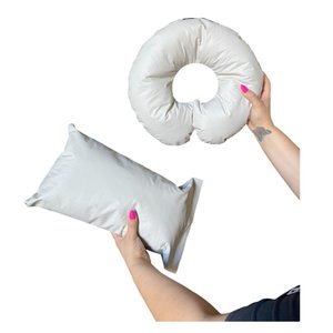 Kit Almofadas 2/5 Corino Bege - In9 Decor