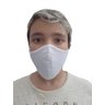 20 un Máscara Hospitalar em tecido lavável branca infantil\adulto - 2