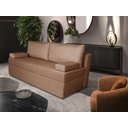 Ver imagem 1 de Sofá de 03 Lugares Life_MM Com Baú que se Transforma em Sofá Cama Resistente e Confortável em Linho 