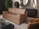 Ver imagem 1 de Sofá de 03 Lugares Life_MM Com Baú que se Transforma em Sofá Cama Resistente e Confortável em Linho