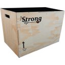 Ver imagem 1 de Caixote de Crossfit para Salto Madeira 3 em 1 Jump Box 12"