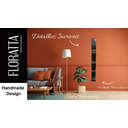 Ver imagem 3 de Decoração Escultura de Parede Abstrata em Aço Cor Grafite Exclusiva no Brasil Base em MDF  Para Sala