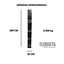 Ver imagem 2 de Decoração Escultura de Parede Abstrata em Aço Cor Grafite Exclusiva no Brasil Base em MDF Para Sala