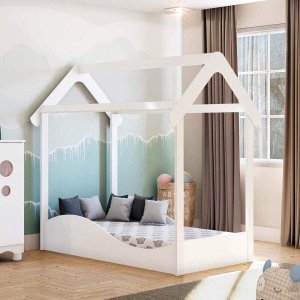 Mini Cama Montessoriana Infantil Montessoriana Infantil Montessoriana Uli Móveis Peroba