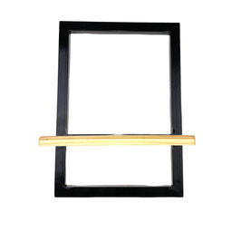 2x Prateleira Nicho em Quadro Ferro Estilo Industrial - 3