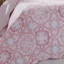 Ver imagem 3 de Colcha Patchwork Queen Size Dupla Face C/ Porta Travesseiro Lucca 8 Rozac