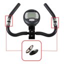 Ver imagem 7 de Sensor Hand Grip Cabo Conector Bike Spinning Universal Academia Monitor Batimentos Fit Bicicleta Est