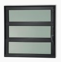 Ver imagem 2 de Vitrô Alumínio Preto Basculante 3V Maxx - 60x100