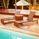 Ver imagem 3 de Espreguiçadeira Grécia e Mesa Grécia em Alumínio para Piscina, Jardim