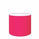 Ver imagem 2 de Cúpula Abajur e Luminária Cilíndrica Vivare Cp-7016 Ø35x30cm - Bocal Nacional Rosa-pink