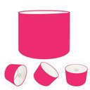 Ver imagem 1 de Cúpula Abajur e Luminária Cilíndrica Vivare Cp-7016 Ø35x30cm - Bocal Nacional Rosa-pink