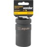 Soquete Sextavado Impacto Longo 1" 32mm Aço Cromo Vonder - 1