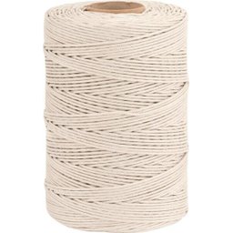 Corda Multifilamento Trançada 4,0mm 4,5kg 405 Metros Branca - 1