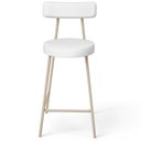 Ver imagem 6 de Kit 04 Banquetas Baixa Cozinha Sala Jantar Bancada Milão Arena L02 Facto Branco - lyam decor