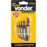 Jogo Saca Parafusos Cromado com 5 peças - Vonder - 3