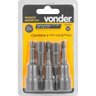 Jogo Soquete Magnetico Polegada com 5 peças - Vonder - 1