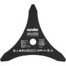 Lâmina 3 Pontas para Roçadeira 300x25,4x3,8mm - Vonder - 3