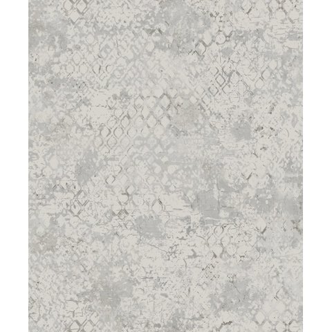 Papel de Parede Kantai Verona 1 - Textura Geométrica Cinza Claro