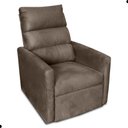 Ver imagem 3 de Poltrona Reclinável Ari Suede com Reclinação Manual Marrom 110kg Matrix