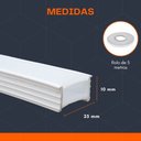 Ver imagem 4 de Perfil de Led Flexível Embutir Blindado - 5 Metros Ip68