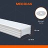 Perfil de Led Flexível Embutir Blindado - 5 Metros Ip68 - 4