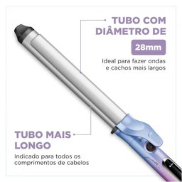 Modelador de Cachos By Juliette Mondial Rosa e Azul Bivolt MCJU03 - 3