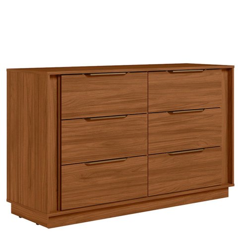 Cômoda Grande com 6 Gavetas Giane Nogueira