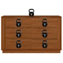 Ver imagem 6 de Cômoda Grande com 6 Gavetas Giane Nogueira