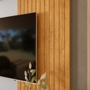 Ver imagem 5 de Painel TV até 70'' Ripado 181cm com Bancada Suspensa Atlas D04 - D'Rossi