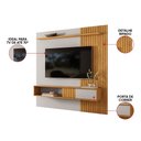 Ver imagem 4 de Painel TV até 70'' Ripado 181cm com Bancada Suspensa Atlas D04 - D'Rossi