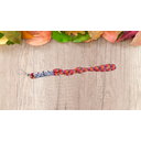 Ver mais imagens de Guia para Cães em Corda Trançada 16mm X 35cm Vermelho/branco