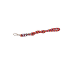 Ver imagem 1 de Guia para Cães em Corda Trançada 16mm X 35cm Vermelho/branco