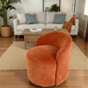Ver imagem 1 de Poltrona Yara Bouclé Decorativa Moderna ? Poltrona para Sala de Estar, Quarto ou Escritório Confortá