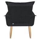 Ver imagem 4 de Poltrona Opala Laura para Amamentação Decorativa Tecido Suede Para, Quarto,sala de Estar, Recepção P