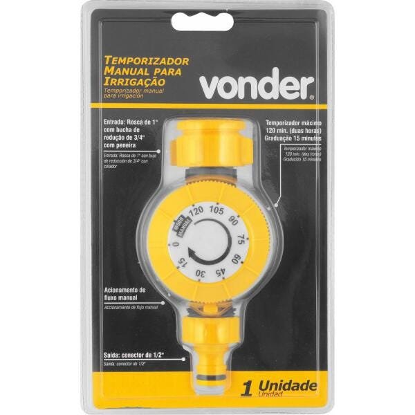 Temporizador Manual Para Irrigação - Vonder - 2