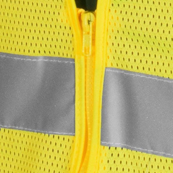 Colete Refletivo Bolso Amarelo Ziper Cv104 - Vonder - 3