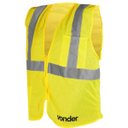 Ver imagem 2 de Colete Refletivo Bolso Amarelo Ziper Cv104 - Vonder
