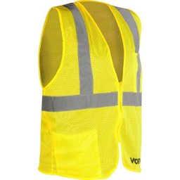 Colete Refletivo Bolso Amarelo Ziper Cv104 - Vonder - 1