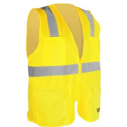 Colete Refletivo Bolso Amarelo Ziper Cv108 - Vonder - 1