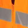 Colete Refletivo Bolso Laranja Ziper Cv109 - Vonder - 3