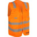 Ver imagem 1 de Colete Refletivo Bolso Laranja Cv107 - Vonder