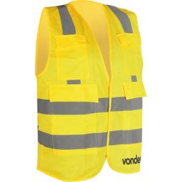 Colete Refletivo Bolso Amarelo Cv106 - Vonder - 1