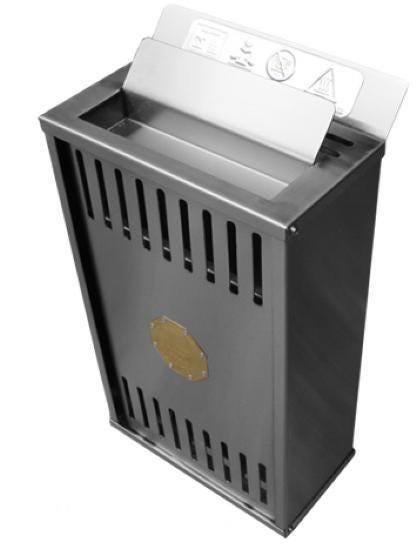 Sauna Seca Elétrica 6kW Bifásico Inox de Parede com Comando Digital Impercap - 1