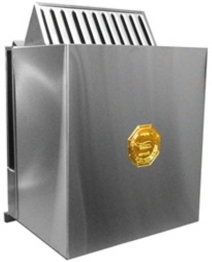 Sauna Seca Elétrica 9Kw Bifásico Inox de Parede com Comando Digital Impercap - 1