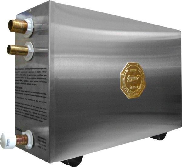 Sauna a Vapor Elétrica 12kw Trifásico Inox com Comando Digital Impercap - 1
