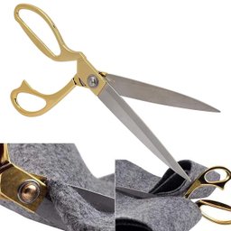 Tesoura Aço Inoxidável Costura Profissional Cor:dourado - 3